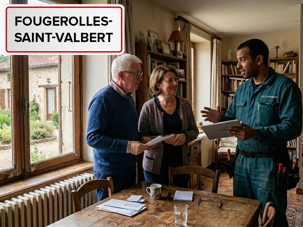 Installation de pompe à chaleur à Fougerolles-Saint-Valbert (70220, 70300) en Haute-Saône